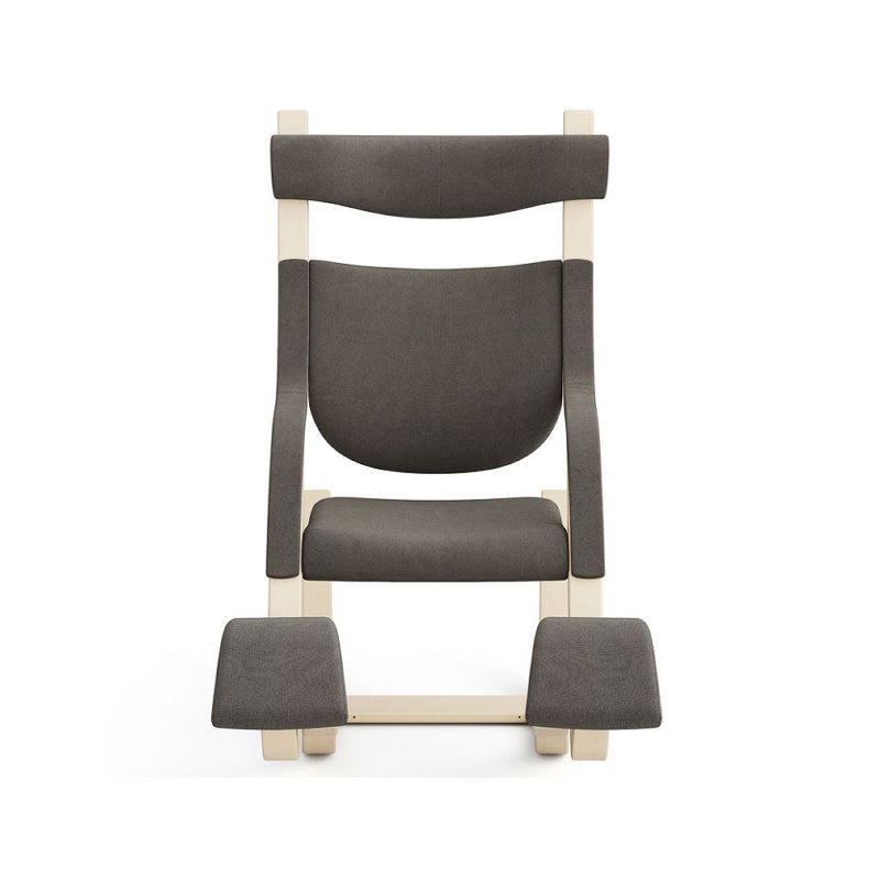 Gravity Balans Poltrona Ergonomica Grigio - Varier Legno di Frassino