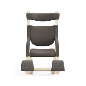 Gravity Balans Poltrona Ergonomica Grigio - Varier Legno di Frassino