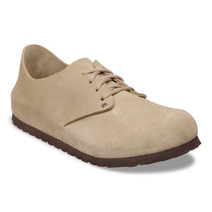 Maine Scarpa bassa in Pelle Scamosciata Taupe – Birkenstock