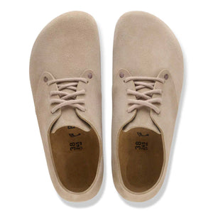 Maine Scarpa bassa in Pelle Scamosciata Taupe – Birkenstock