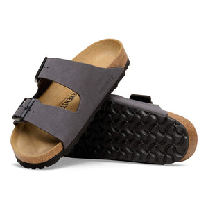 Arizona Sandalo Velvet Grey  – Birkenstock
