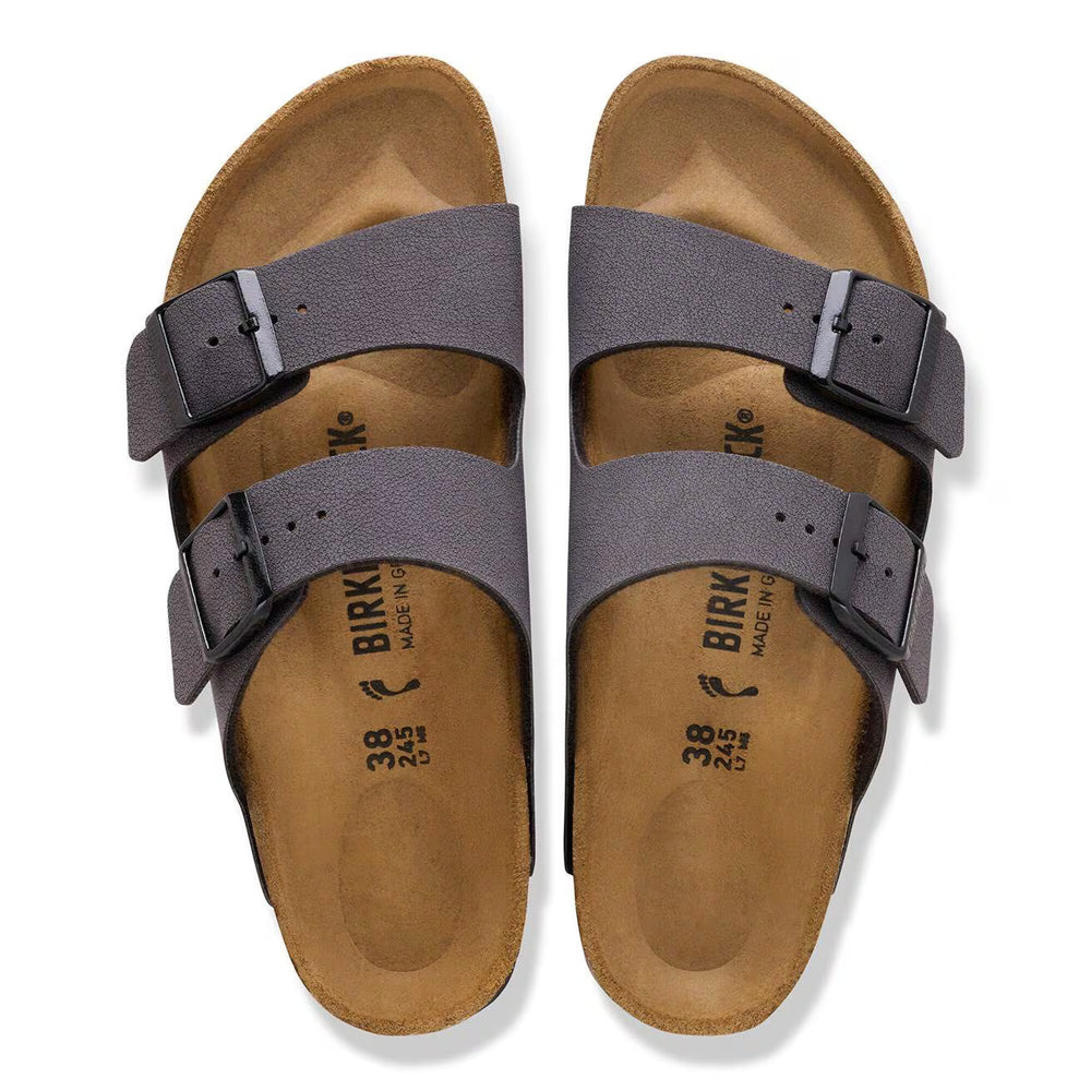 Arizona Sandalo Velvet Grey  – Birkenstock