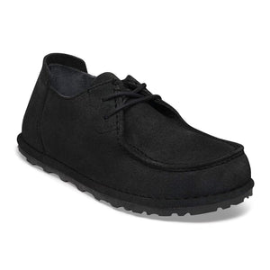 Utti Lace Mocassino Uomo in Pelle Scamosciata Solid Black – Birkenstock