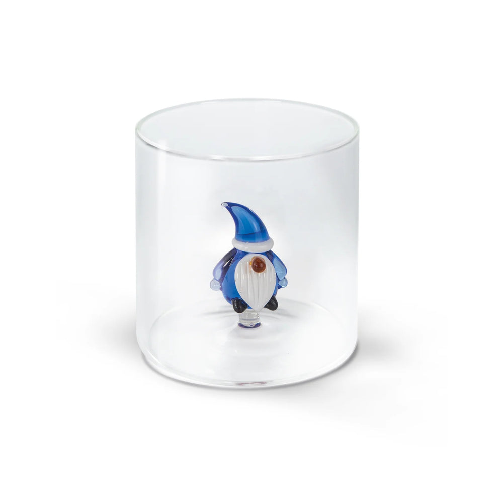 Bicchiere in Vetro Borosilicato 250 ml con Decoro Interno – WD Lifestyle