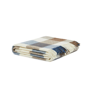 Coperta 100% Lana Vergine Adamello Check - Lanerossi