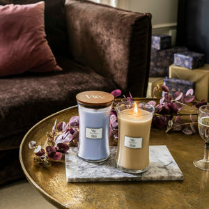 Candela a Clessidra Large “Gilded Sands” – WoodWick