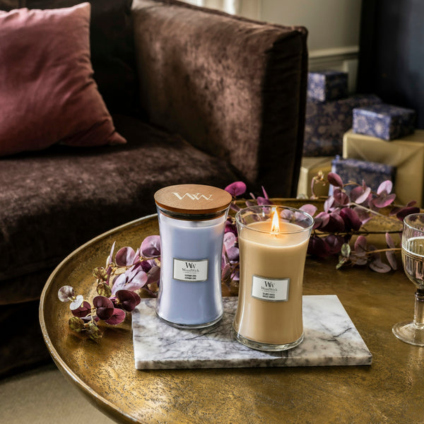 Candela a Clessidra Large “Gilded Sands” – WoodWick