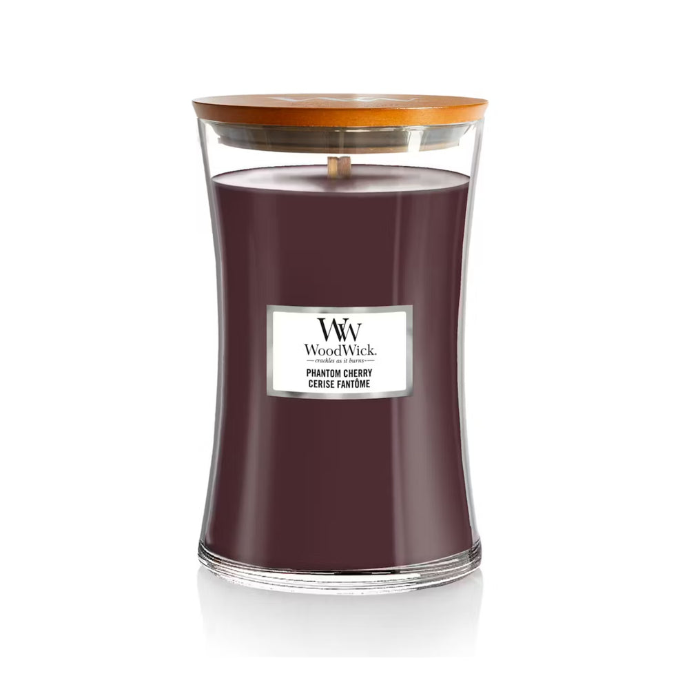 Candela a Clessidra Large “Phantom Cherry” – WoodWick