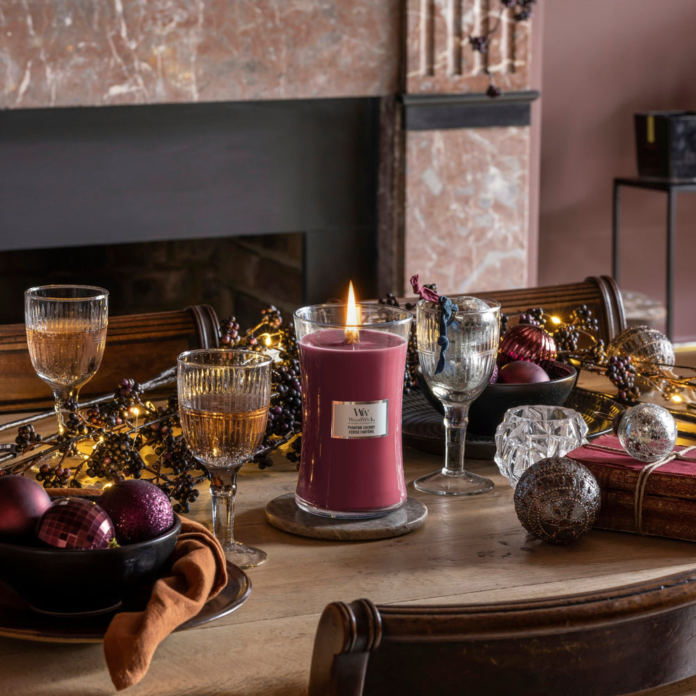 Candela a Clessidra Large “Phantom Cherry” – WoodWick