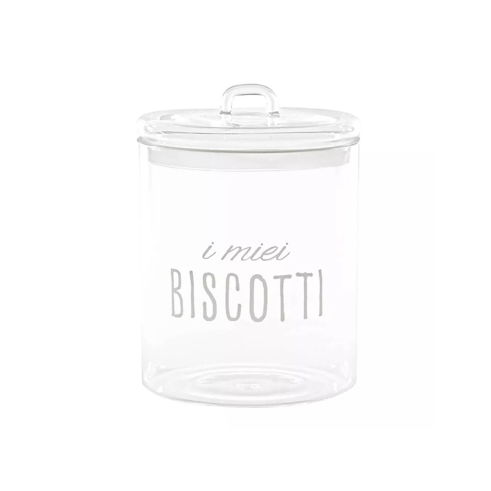 Barattolo in Vetro Borosilcato con Scritta 22CM - Simple Day