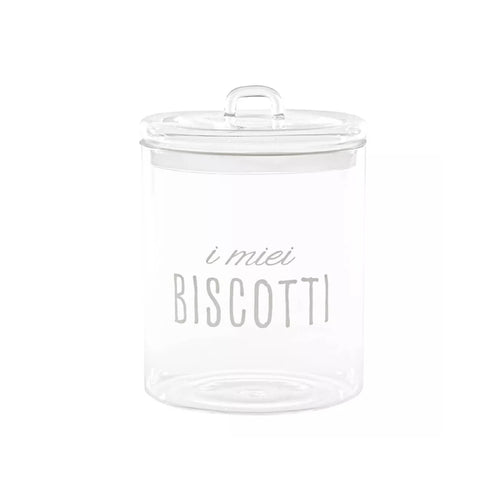 Barattolo in Vetro Borosilcato con Scritta 22CM - Simple Day