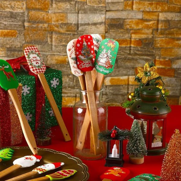 Set da 2 Spatole in Silicone Natale - La Cucina