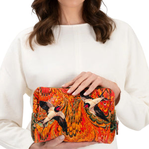 Trousse in Velluto di Cotone – Powder