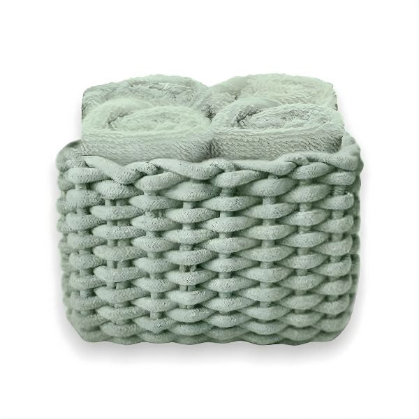 Set Classic 4 Lavette in Spugna con Vassoio – Daunex