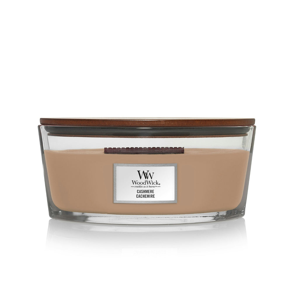 Candela Ellipse Hearthwick® Flame Cashmere – WoodWick