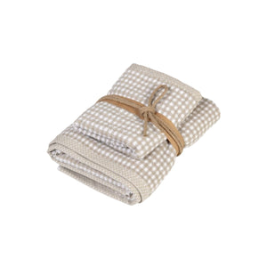 Set Asciugamano + Ospite linea Square Fantasia – Fazzini