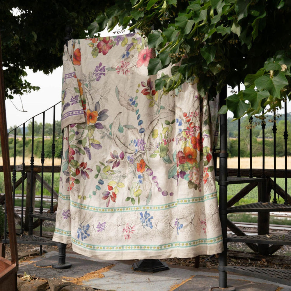 Mezzero in Lino “Maui” 180×280 cm – Tessitura Toscana Telerie