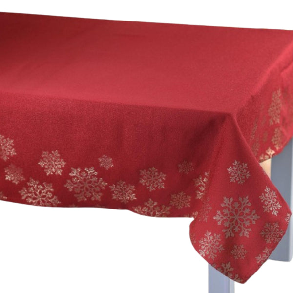 Tovaglia Jacquard Natalizia Rossa – Zambaiti