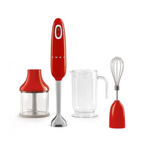 Frullatore a Immersione con Accessori Rosso – SMEG