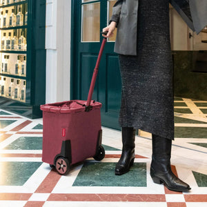 Carrello per la Spesa Twist Maroon – Reisenthel