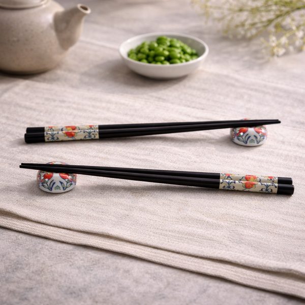 Kit Coppia di Bacchette con Poggiabacchette - WD Lifestyle