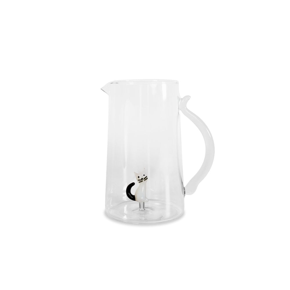 Caraffa in Vetro Borosilicato con Decoro Interno – WD Lifestyle
