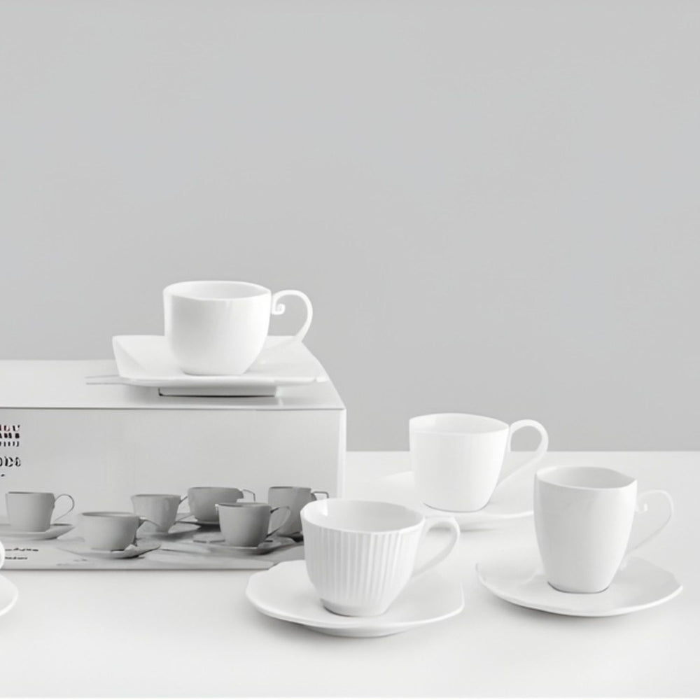 Set 6 Tazzine da Caffè con Piattino “Amore” – Maxwell & Williams
