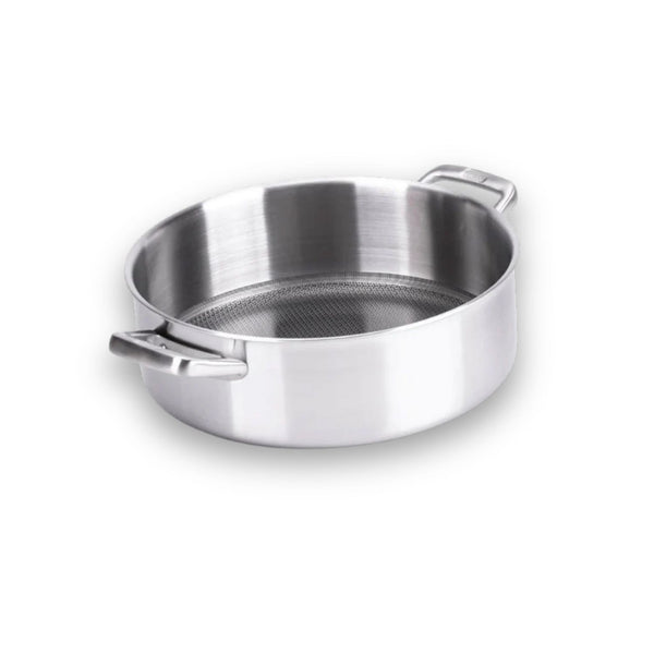 Tegame 2 Manici con Coperchio 28 cm Tricion Resist – Berndes