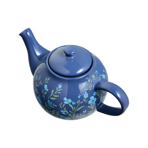 Teiera in Porcellana Floreale Blu 650 ml – Olde English Maxwell & Williams