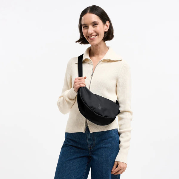 Moon Bag Small Borsa a Tracolla Nera – GOT BAG