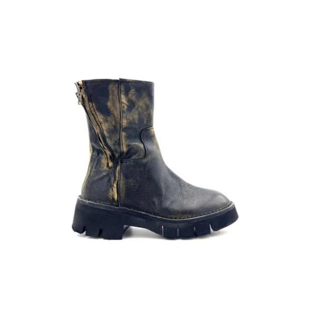 Stivaletto in Pelle 98 Capra Beige – VINCI