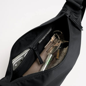 Moon Bag Small Borsa a Tracolla Nera – GOT BAG