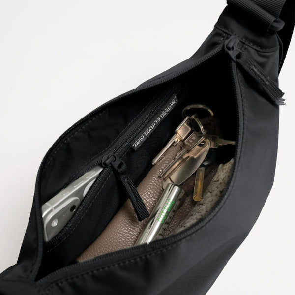 Moon Bag Small Borsa a Tracolla Nera – GOT BAG