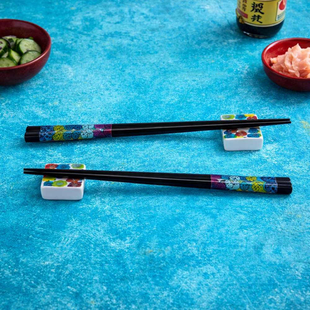 Kit Coppia di Bacchette con Poggiabacchette - WD Lifestyle