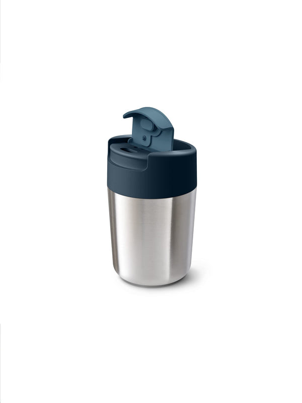 Tazza da Viaggio in Acciaio con Tappo a Ribalta "Sipp" - Joseph Joseph