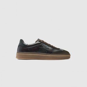 Hans Sneaker Uomo in Pelle Kaki/Brown – Ambitious
