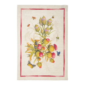 Canovaccio in Lino "Cynar Rosa" 50x70 cm – Tessitura Toscana Telerie
