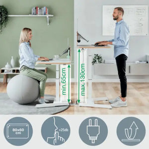 Scrivania Compatta Elettrica Sit-Stand – Leitz Ergo