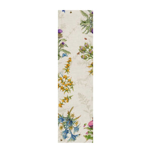 Runner da Tavolo in Lino "Cynar Verde" 45x170 cm – Tessitura Toscana Telerie