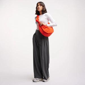 Moon Bag Ruffle Borsa a Tracolla Hot Coral – GOT BAG