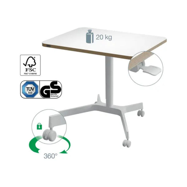 Scrivania Compatta Pneumatica Sit-Stand – Leitz Ergo