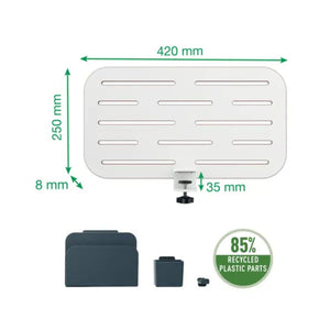 Pannello Forato per scrivania 42x25cm con Accessori – Leitz Ergo