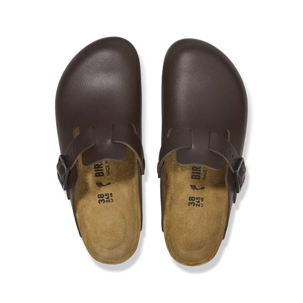 Boston PRO Sabot in Pelle Naturale Marrone – Birkenstock