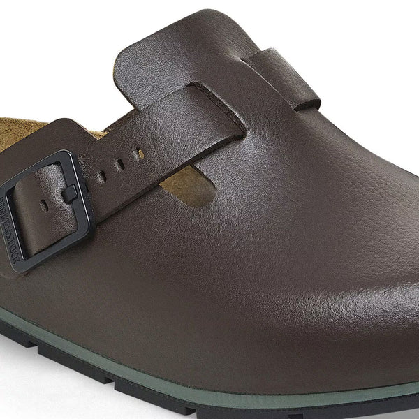 Boston PRO Sabot in Pelle Naturale Marrone – Birkenstock