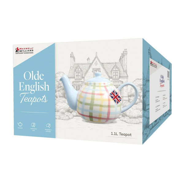 Teiera in Porcellana Quadri Azzurro 650 ml – Olde English Maxwell & Williams
