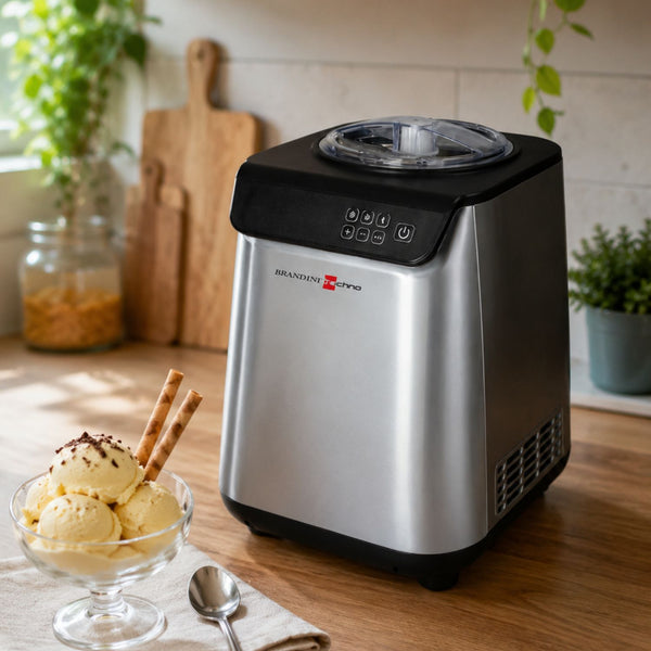 Gelatiera Elettrica Techno con Compressore 1,2 L – Brandani