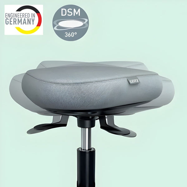 Sgabello Active Comfort da Seduta con Ruote – Leitz Ergo