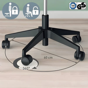 Sgabello Active Comfort da Seduta con Ruote – Leitz Ergo