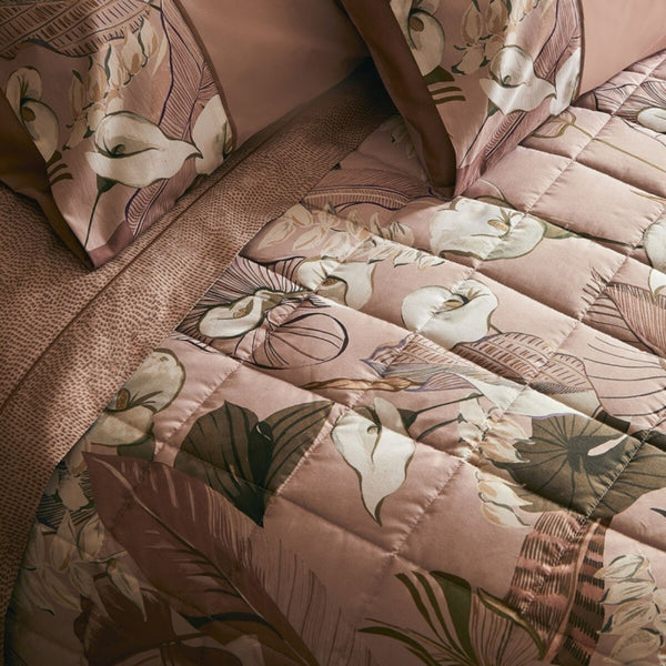 Parure Copripiumino Matrimoniale Calle Rosa – Fazzini