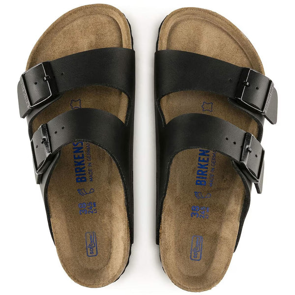 Arizona Soft Sandalo Plantare Morbido Nero – Birkenstock